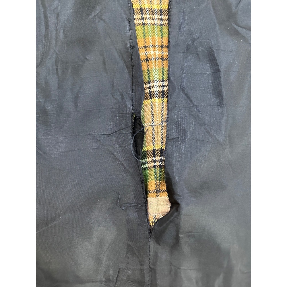 Vintage Pendleton Green Plaid Wool Skirt High Waisted A-Line Size 18 Flawed Prep - Picture 8 of 12